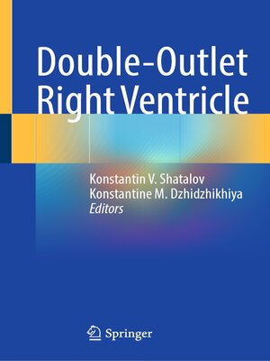 cover image of Double-Outlet Right Ventricle